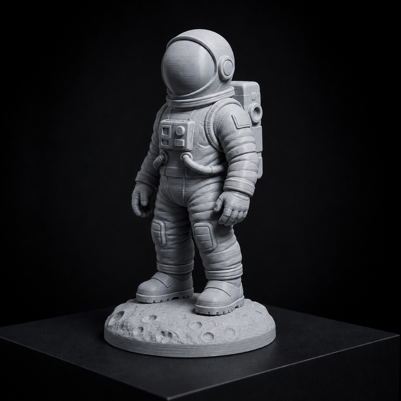 Atlas – 3D Baskı Astronot Masaüstü Figürü